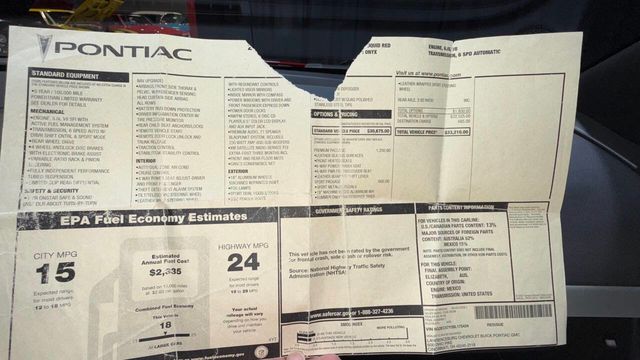 2009 Pontiac G8 4dr Sedan GT - 22917718 - 70