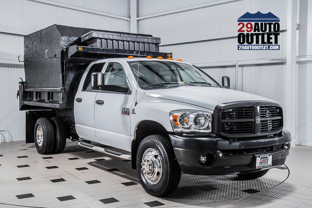 2009 Ram Ram 3500 9' CONTRACTOR DUMP * 4X4 * 6.7 CUMMINS * NEW TIRES * NEW EGR - 15314621 - 1