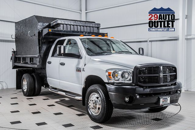 2009 Ram Ram 3500 9' CONTRACTOR DUMP * 4X4 * 6.7 CUMMINS * NEW TIRES * NEW EGR - 15314621 - 1