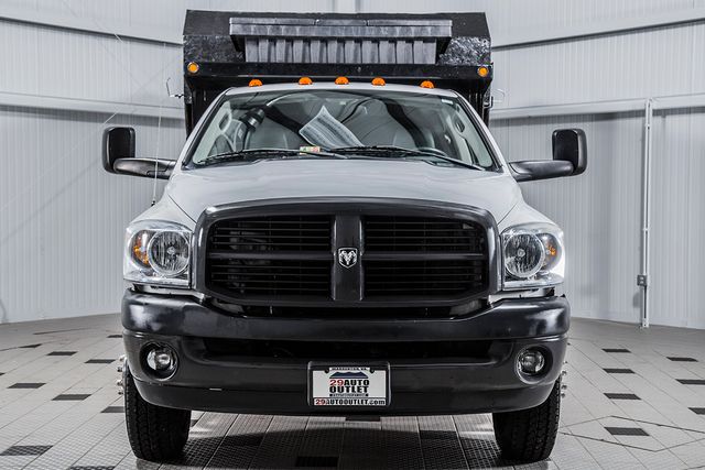 2009 Ram Ram 3500 9' CONTRACTOR DUMP * 4X4 * 6.7 CUMMINS * NEW TIRES * NEW EGR - 15314621 - 2