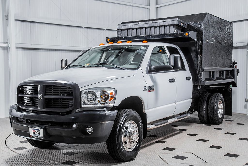 2009 Ram Ram 3500 9' CONTRACTOR DUMP * 4X4 * 6.7 CUMMINS * NEW TIRES * NEW EGR - 15314621 - 3