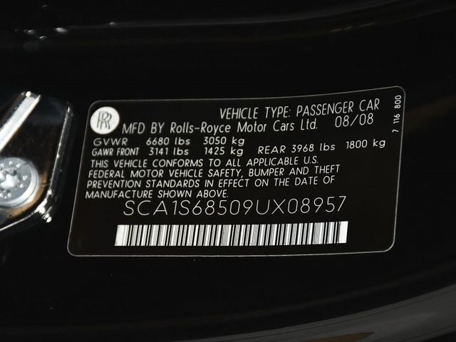 2009 Rolls-Royce Phantom Base - 22889545 - 22