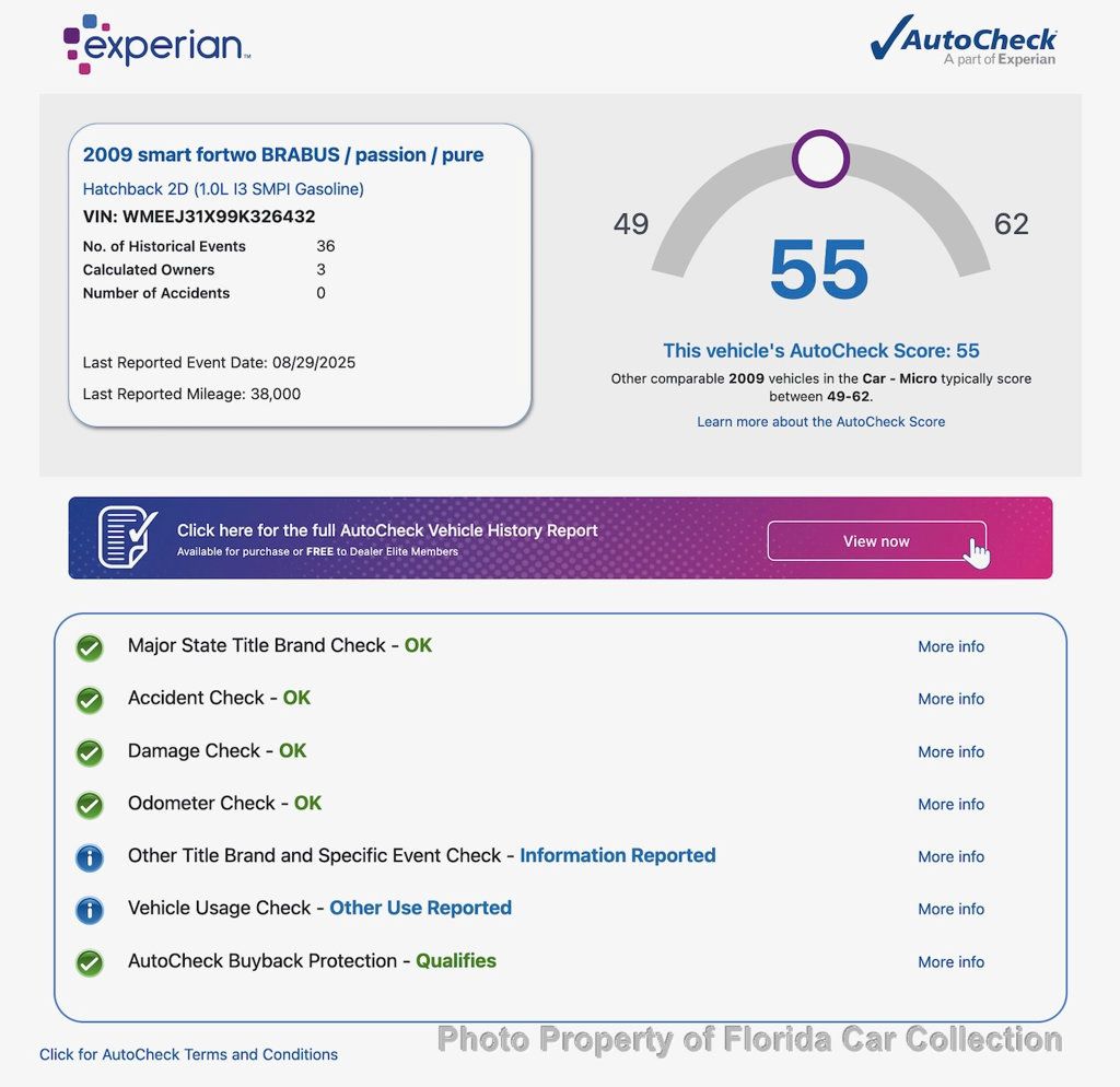2009 smart Fortwo Coupe Pure - 22916623 - 16