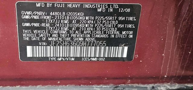 2009 Subaru Forester 2.5 X Premium AWD 4dr Wagon 4A - 23020060 - 10