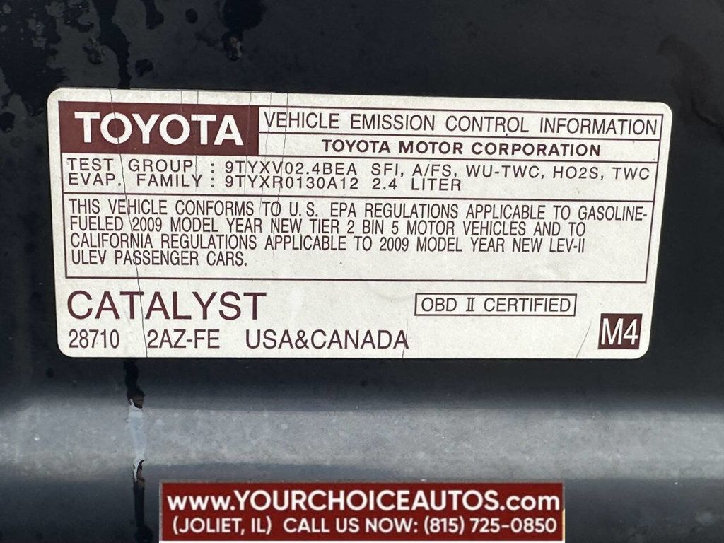 2009 Toyota Camry 4dr Sedan I4 Automatic LE - 22675340 - 28