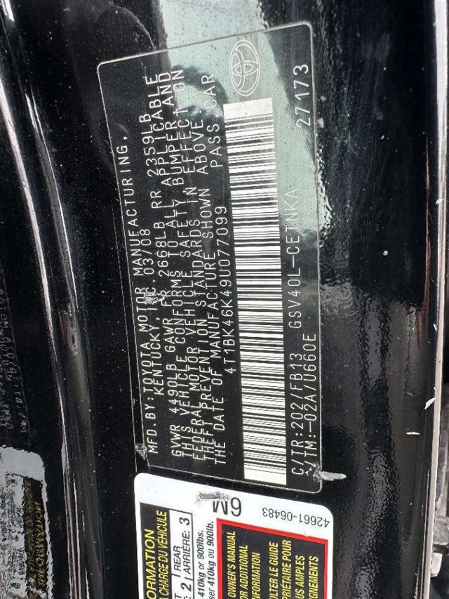 2009 Toyota Camry 4dr Sedan V6 Automatic LE - 22992738 - 30