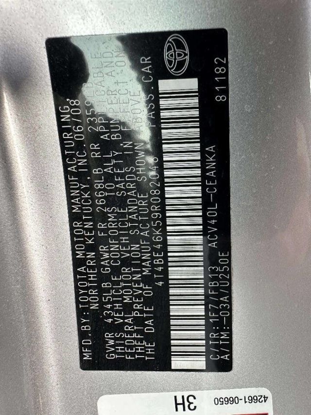 2009 Toyota Camry Base 4dr Sedan 5A - 22943742 - 33