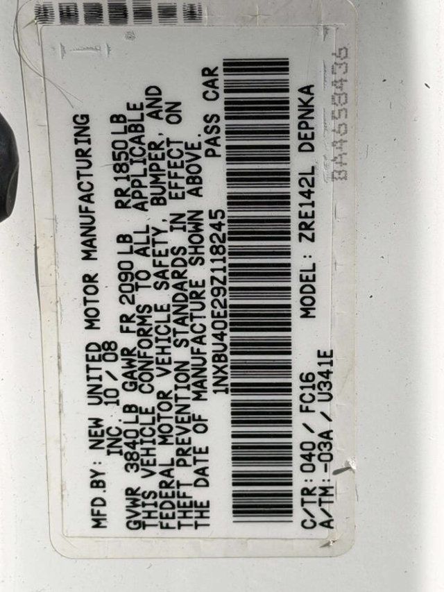 2009 Toyota Corolla 4dr Sedan Automatic XLE - 22972934 - 14