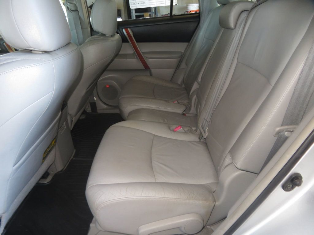 2009 Toyota Highlander LIMITED LEATHER 3RD ROW SEAT HIGLANDER 33 SERVICE RECORDS  - 23097214 - 22
