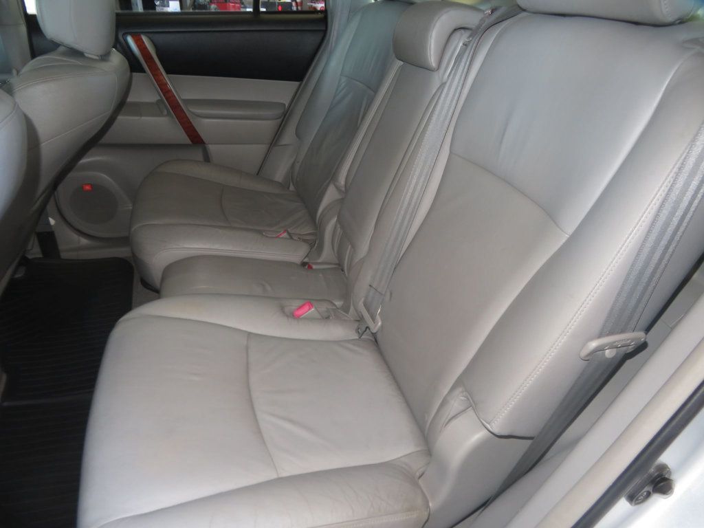 2009 Toyota Highlander LIMITED LEATHER 3RD ROW SEAT HIGLANDER 33 SERVICE RECORDS  - 23097214 - 25