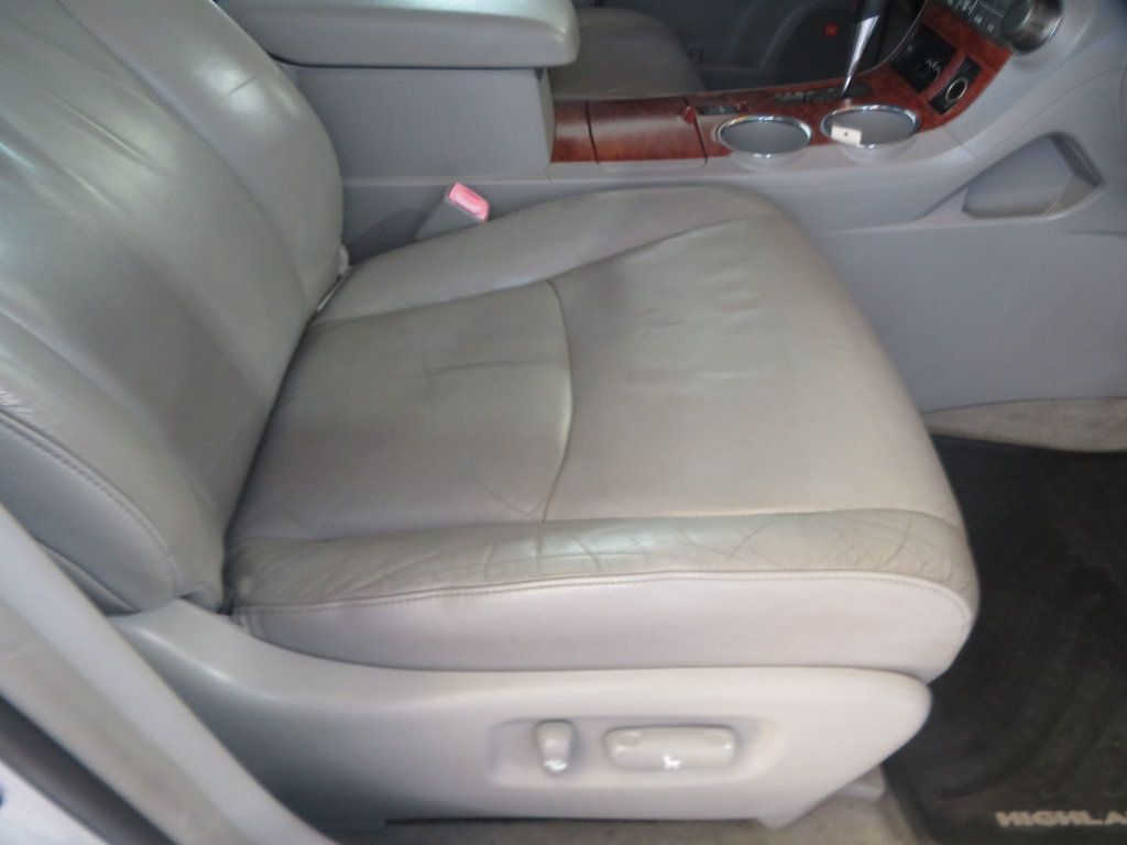 2009 Toyota Highlander LIMITED LEATHER 3RD ROW SEAT HIGLANDER 33 SERVICE RECORDS  - 23097214 - 35