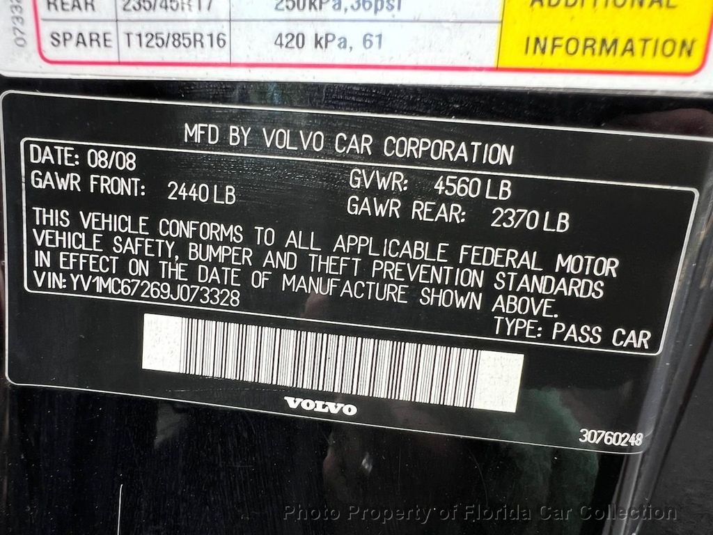 2009 Volvo C70 T5 Convertible Premium - 22302176 - 99