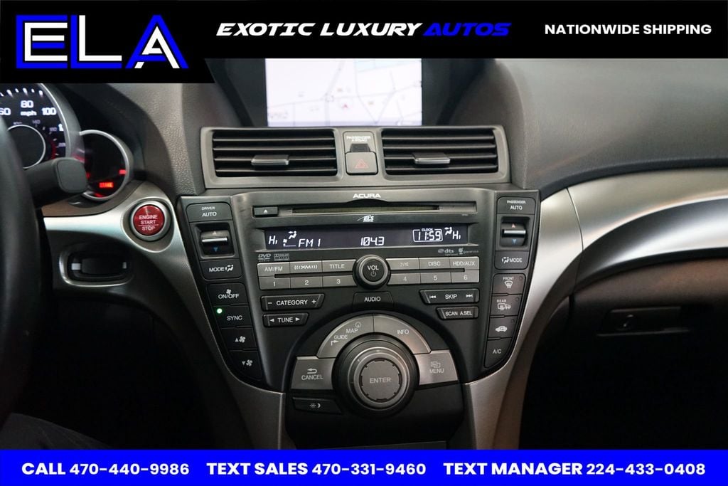 2010 Acura TL TRUE 6 SPEED MANUAL! NAVIGATION! RARE FIND! SH-AWD W/TECH CLEAN! - 22765093 - 45