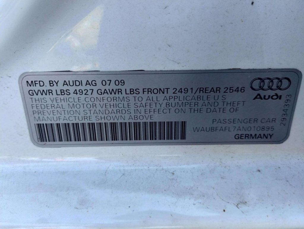 2010 Audi A4 4dr Sedan Automatic quattro 2.0T Premium - 22928593 - 38