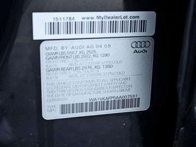 2010 Audi Q5 quattro 4dr 3.2L Prestige - 22739182 - 34