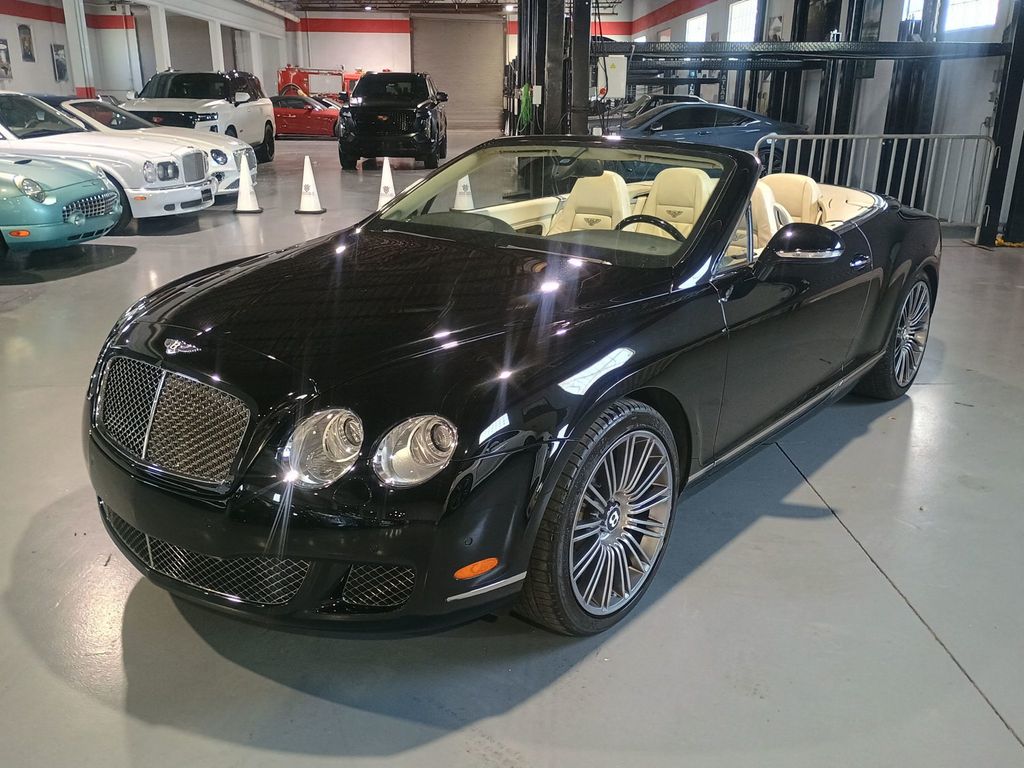 2010 Bentley Continental GT 2dr Convertible Speed Clean Carfax Florida Car - 22961954 - 0