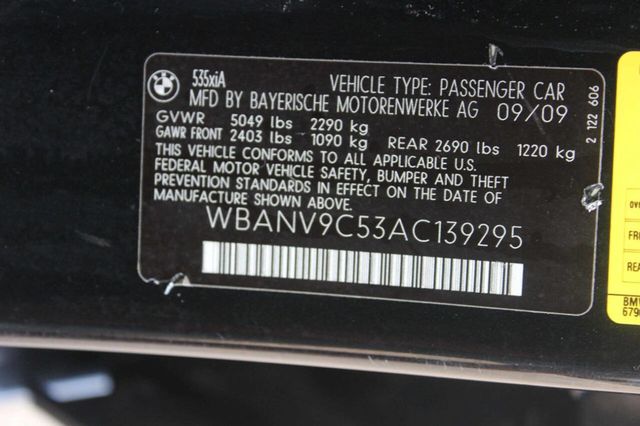 2010 BMW 5 Series 535i xDrive - 23006781 - 9