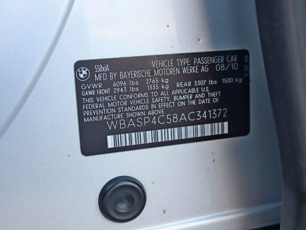 2010 BMW 5 Series Gran Turismo 550i xDrive Gran Turismo - 22188515 - 34