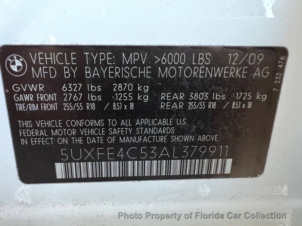 2010 BMW X5 xDrive30i Premium 3rd Row Seats - 22675464 - 90
