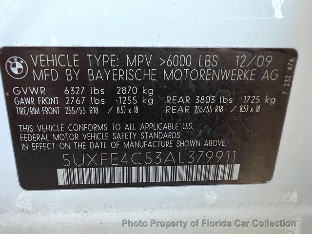 2010 BMW X5 xDrive30i Premium 3rd Row Seats - 22675464 - 90