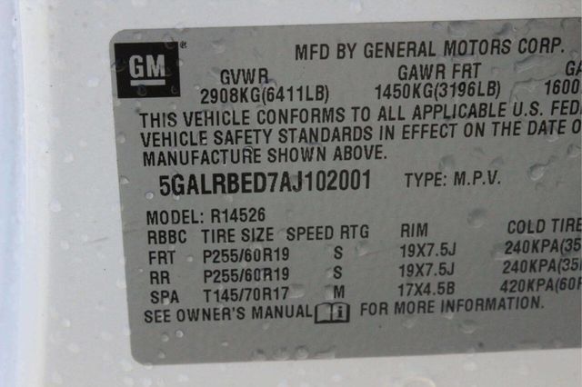 2010 Buick Enclave CXL 4dr Crossover w/1XL - 23004555 - 9