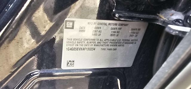 2010 Buick LaCrosse 4dr Sedan CXS 3.6L - 23029183 - 11