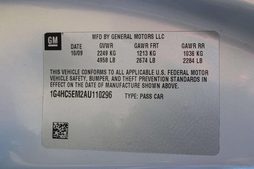 2010 Buick Lucerne 4dr Sedan CXL - 22927045 - 23