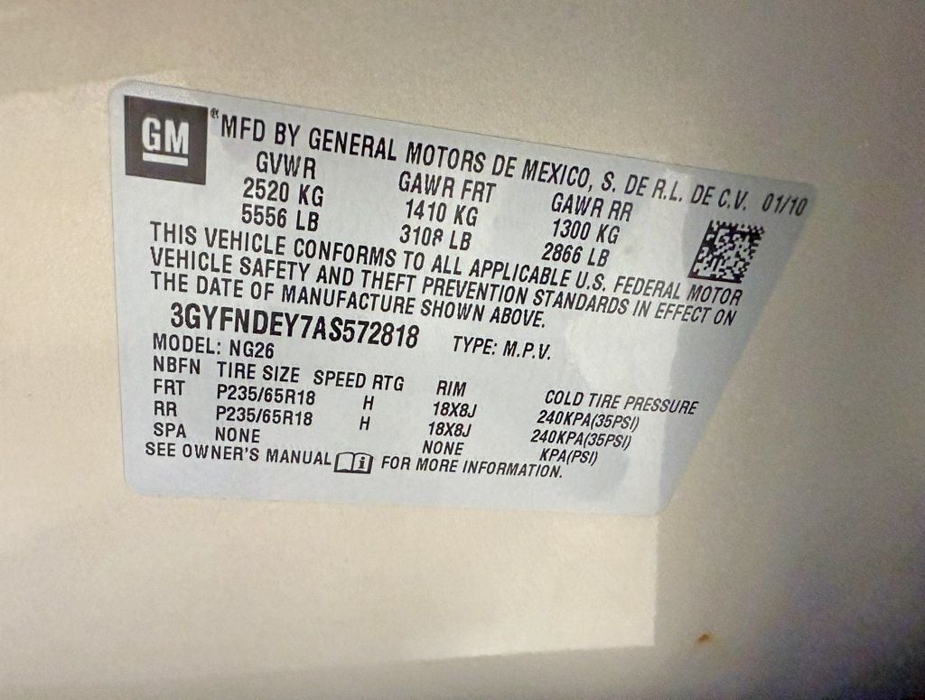 2010 Cadillac SRX AWD 4dr Luxury Collection - 22952867 - 49