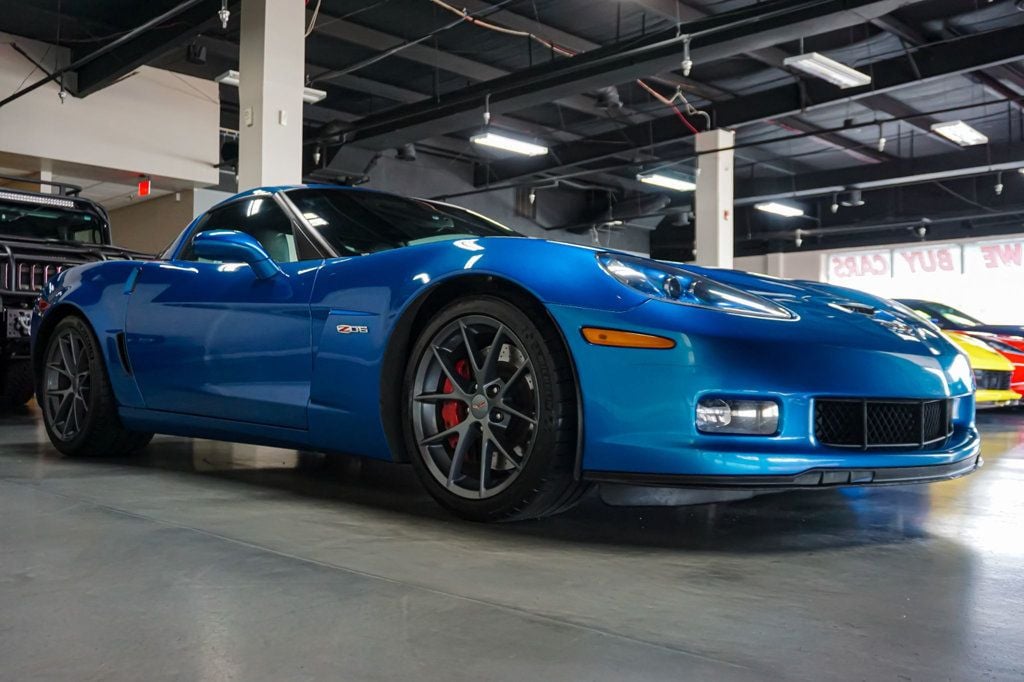 2010 Chevrolet Corvette *Z06* *Jetstream Blue* *6-Speed Manual* *Rare Spec* - 23038895 - 1