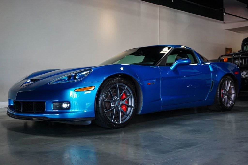 2010 Chevrolet Corvette *Z06* *Jetstream Blue* *6-Speed Manual* *Rare Spec* - 23038895 - 2
