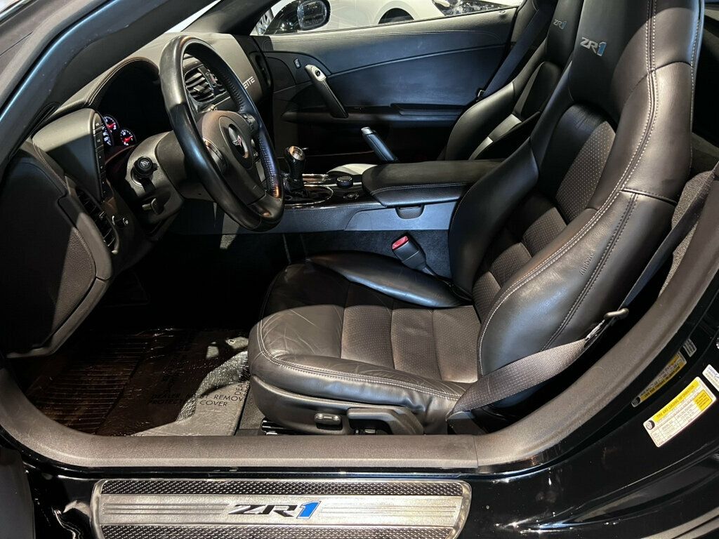 2010 Chevrolet Corvette ZR1/3ZR Pkg/6SpeedManual/HtdSeats/HeadUpDisplay/SiriusXM/NAV - 23048979 - 15