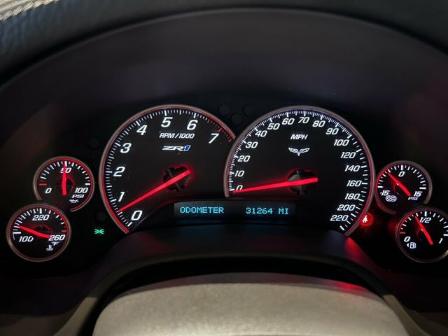 2010 Chevrolet Corvette ZR1/3ZR Pkg/6SpeedManual/HtdSeats/HeadUpDisplay/SiriusXM/NAV - 23048979 - 34