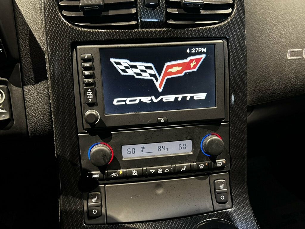 2010 Chevrolet Corvette ZR1/3ZR Pkg/6SpeedManual/HtdSeats/HeadUpDisplay/SiriusXM/NAV - 23048979 - 35