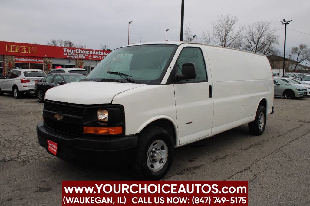 2010 Chevrolet Express 3500 3dr Extended Cargo Van w/ 1SD - 22706963 - 0