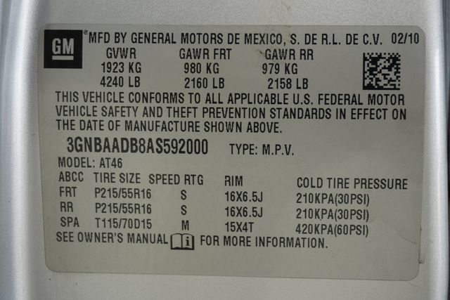 2010 Chevrolet HHR FWD 4dr LS - 23006092 - 22