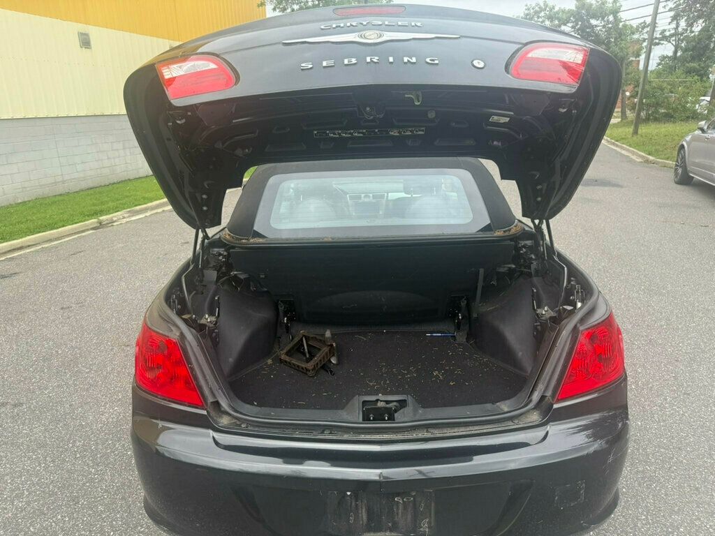 2010 Chrysler Sebring CONVERTABLE TOP COMMUTE DRIVEN - 22904065 - 26