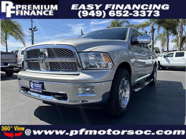 2010 Dodge Ram 1500 Crew Cab LARAMIE 4X4 NAV 5.7 HEMI LEATHER PACK CLEAN - 22544309 - 0