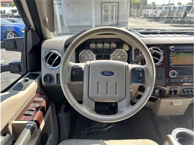 2010 Ford F250 Super Duty Crew Cab LARIAT 4X4 DIESEL NAV BACK UP CAM CLEAN - 22595465 - 20