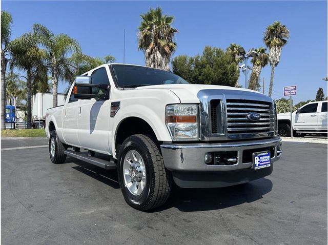 2010 Ford F250 Super Duty Crew Cab LARIAT 4X4 DIESEL NAV BACK UP CAM CLEAN - 22595465 - 2