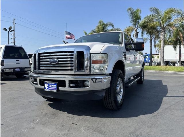 2010 Ford F250 Super Duty Crew Cab LARIAT 4X4 DIESEL NAV BACK UP CAM CLEAN - 22595465 - 35