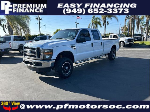 2010 Ford F250 Super Duty Crew Cab XL LONG BED 4X4 5.4L GAS CLEAN - 23010090 - 0