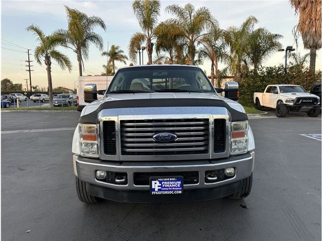 2010 Ford F450 Super Duty Crew Cab LARIAT DUALLY 4X4 DIESEL LEATHER CLEAN - 22678583 - 1