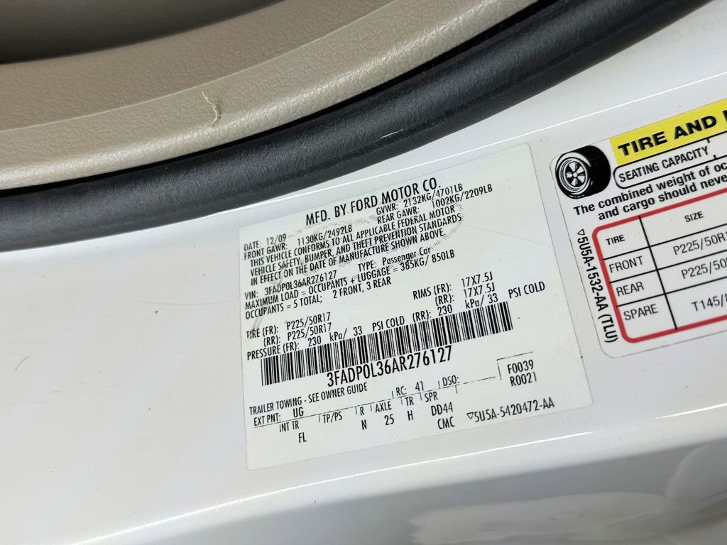 2010 Ford Fusion 4dr Sedan Hybrid FWD - 23079572 - 44
