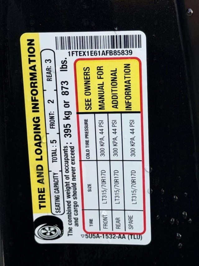 2010 Ford F-150 4WD SuperCab 133" SVT Raptor - 23049611 - 18