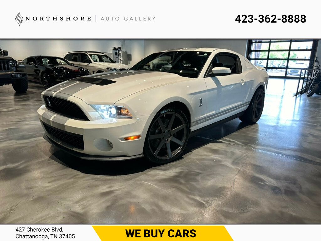 2010 Ford Mustang GT500/Shaker1000Audio/SportBucketSeats/BremboBrakes/820A Pkg - 22520657 - 0