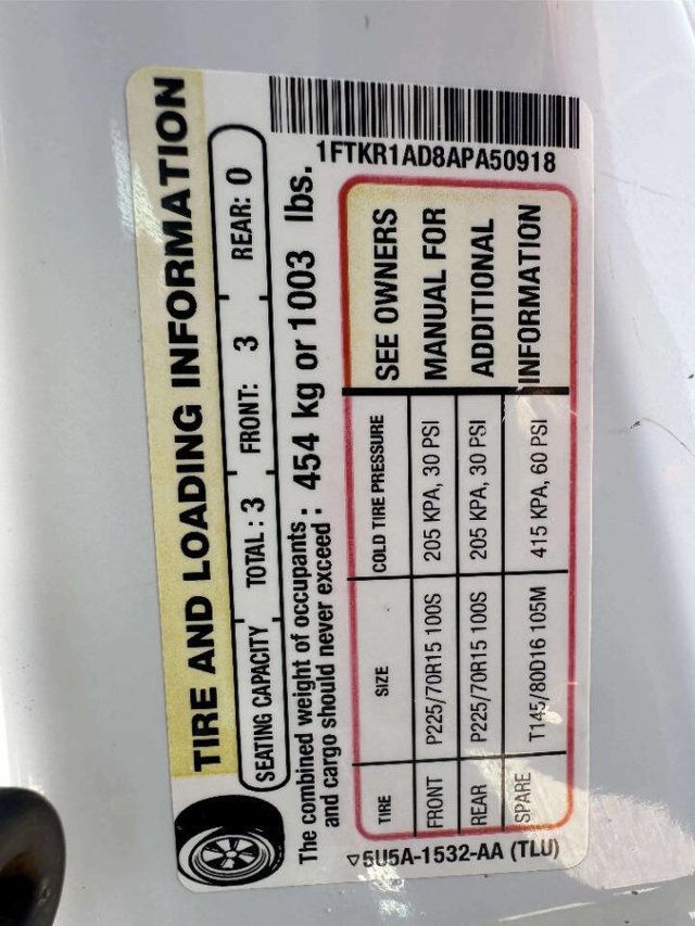 2010 Ford Ranger 2WD Reg Cab 112" XL - 23050435 - 20