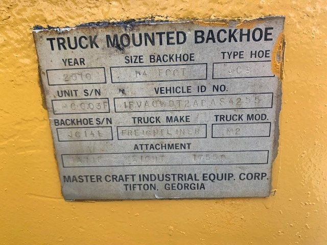 2010 Freightliner M2 106 BACKHOE TRUCK NON CDL MULTIPLE USES OTHERS IN STOCK - 22363860 - 82