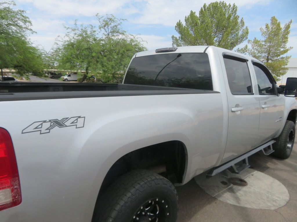 2010 GMC Sierra 2500HD 4X4 CREWCAB DURAMAX DIESEL SLT LEATHER EXTRA CLEAN DIESEL  - 23065160 - 9