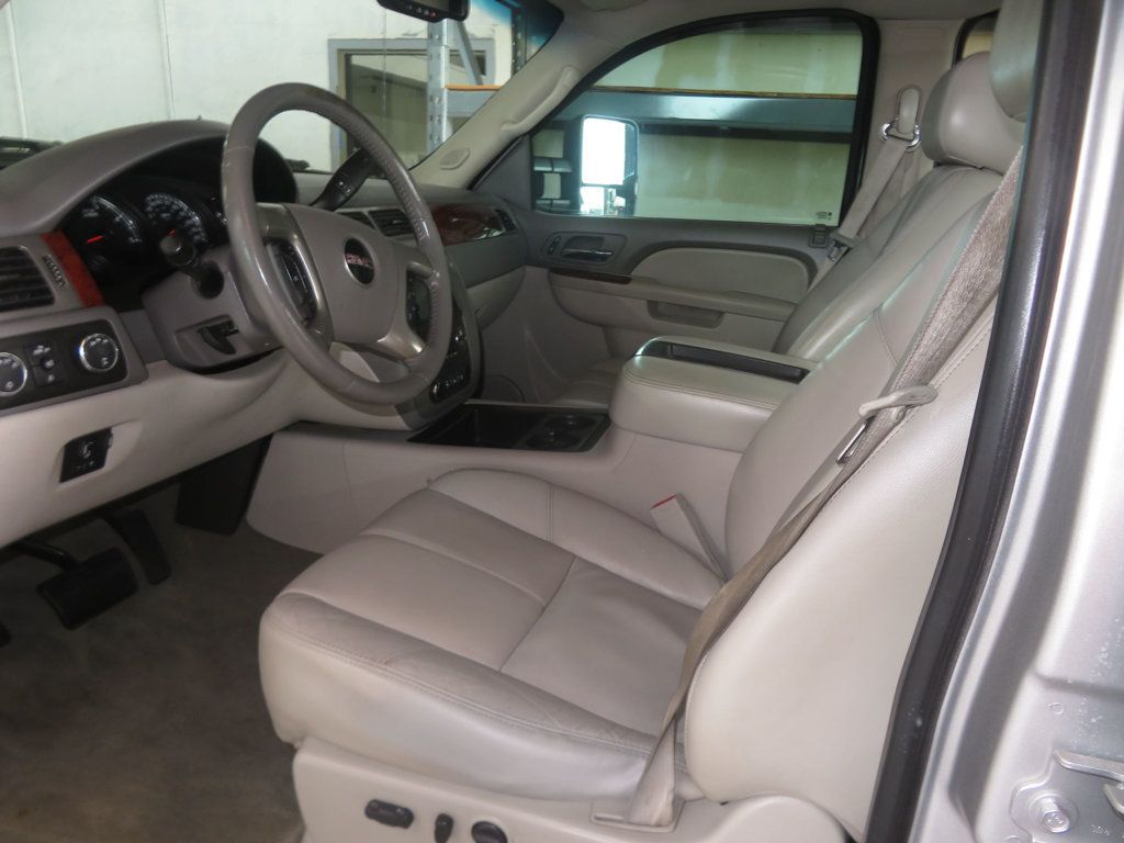 2010 GMC Sierra 2500HD 4X4 CREWCAB DURAMAX DIESEL SLT LEATHER EXTRA CLEAN DIESEL  - 23065160 - 18