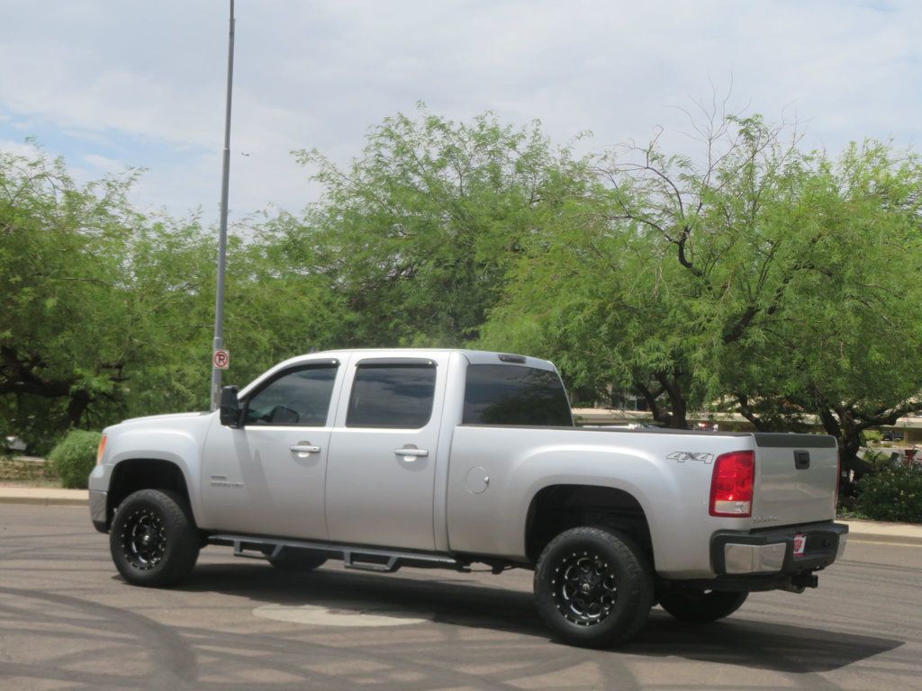 2010 GMC Sierra 2500HD 4X4 CREWCAB DURAMAX DIESEL SLT LEATHER EXTRA CLEAN DIESEL  - 23065160 - 4
